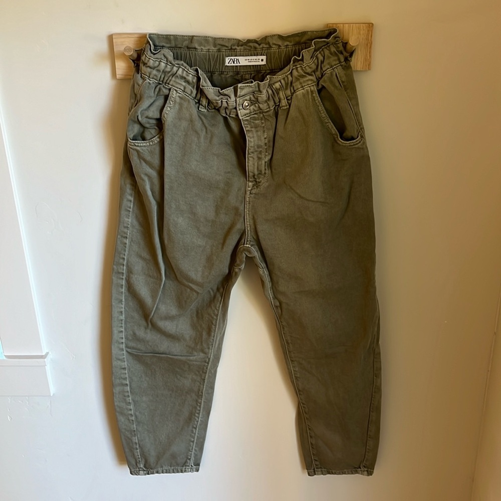 Zara barrel jeans